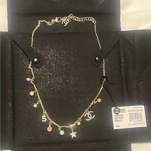 CHANEL NECKLACE- chanel costume jewelry m stra verre golde chanel necklace 2022